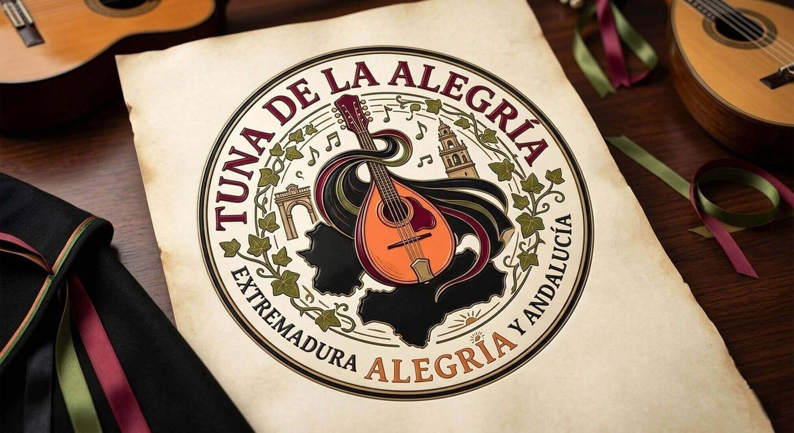 Tuna de La Alegría actuando